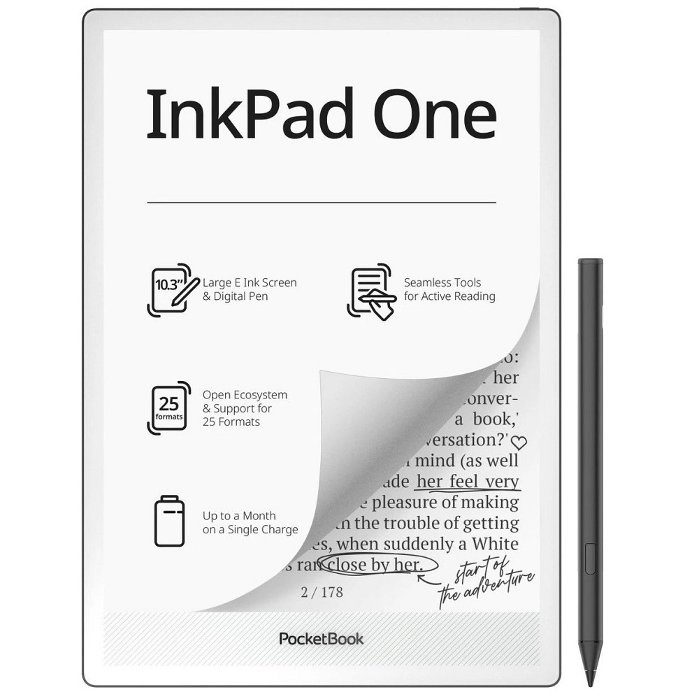 Електронна книга PocketBook 1030 InkPad One Matte Black (PB1030-8-WW) ( 24646 ) Харьков - изображение 2