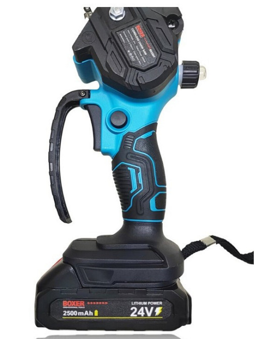 Акумуляторна ланцюгова пила BX-3307 24В: 18 см шина, автозмащення, 2 ланцюги та 2 АКБ у кейсі Одеса - фото 7