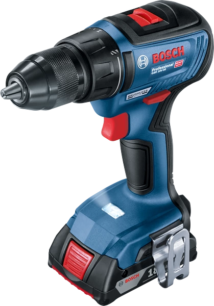 Професійний набір акумуляторного інструменту Bosch GSR 18V-50 + GDX 180-LI 5Ah : з АКБ 18V 5 Ah-3 шт, дриль-шурупокрут, гайкокрут Київ - фото 5