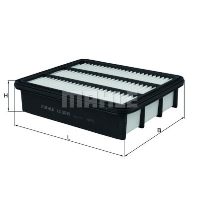 Повітряний фільтр для автомобіля Mahle LX3539 Вінниця - фото 1