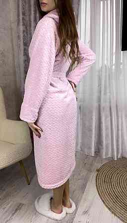 Жіночий махровий халат довгий Харків