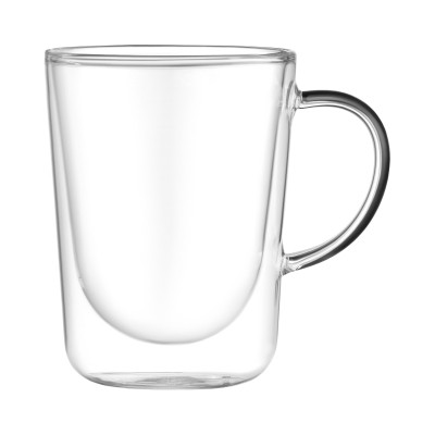 Набір чашок Ardesto BH 350 мл 2 шт прозорий (AR2635BH) Вінниця - фото 3