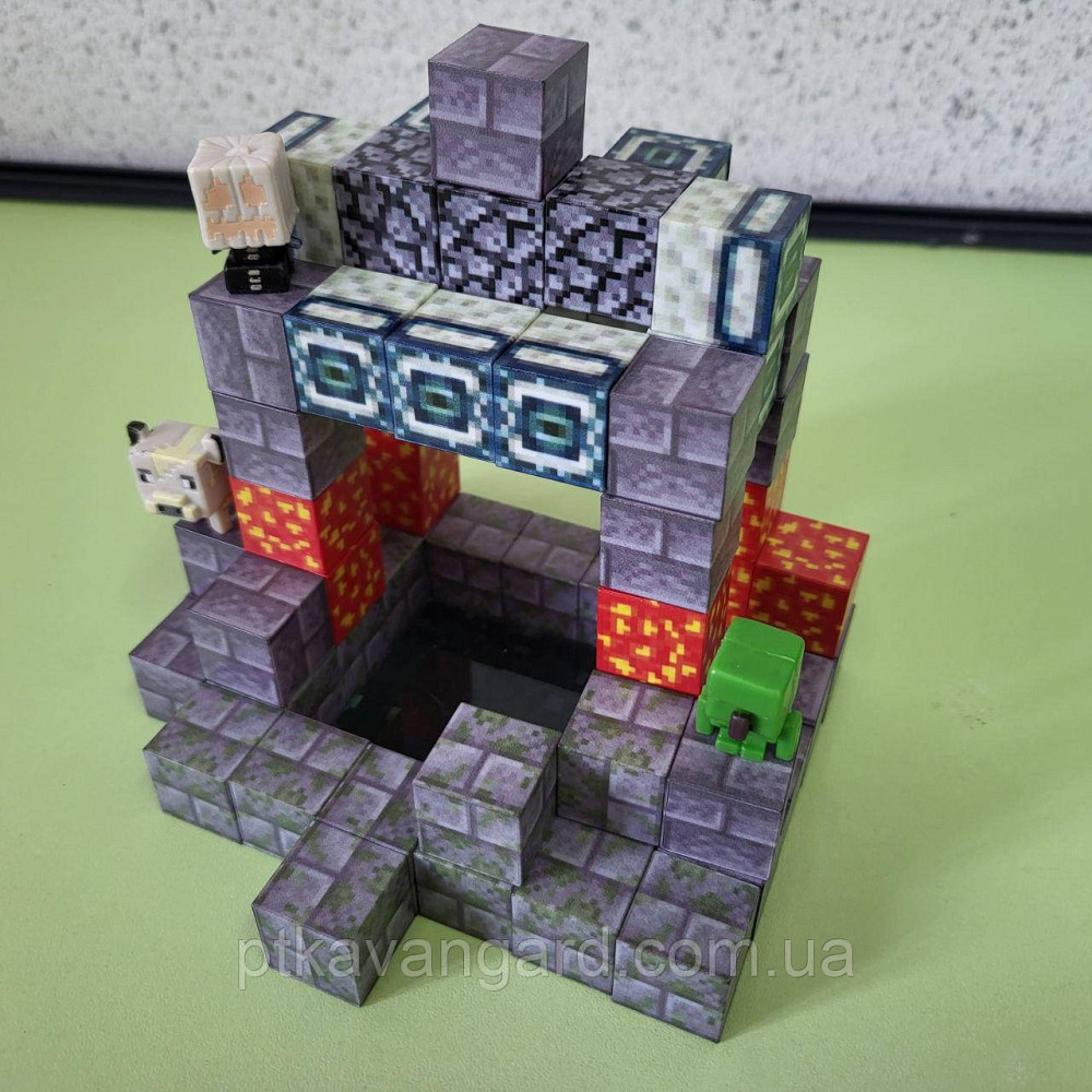 Конструктор магнітний майнкрафт / магнітні блоки 65 шт портал в ендер Dream World LZCK 012 Хмельницький - фото 2