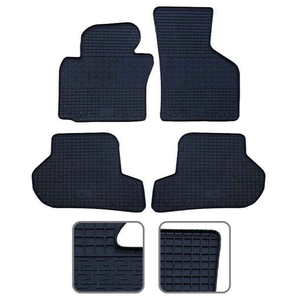 Килимки салону гумові Scoda Octavia 2004-/VW Golf V/Golf VI/Jetta 05- 4шт(28853) Винница - изображение 1