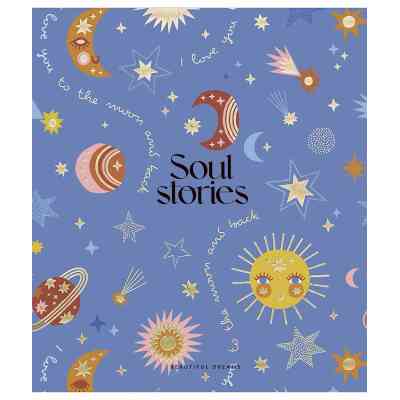 Тетрадь Школярик Soul stories 80 листов линия (080-3202L) Винница
