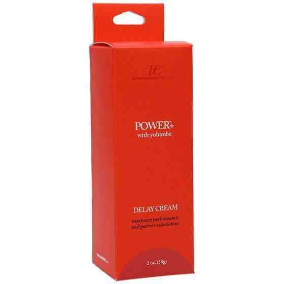 Мощный крем-пролонгатор Doc Johnson Power+with Yohimbe Delay Cream For Men, экстракт Йохимбе, 56 г Sex Aura Киев
