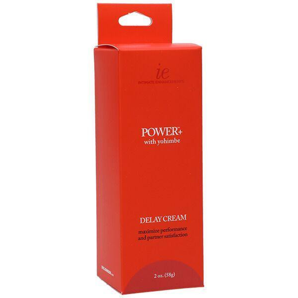 Мощный крем-пролонгатор Doc Johnson Power+with Yohimbe Delay Cream For Men, экстракт Йохимбе, 56 г Sex Aura Киев - изображение 1