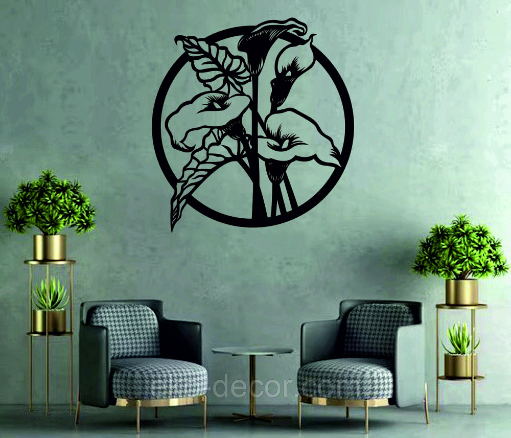 Декоративное настенное Панно «Лилии» Декор на стену Киев - изображение 2