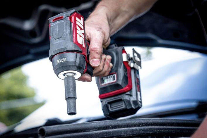 Гайковерт аккумуляторный бесщеточный ударный, SKIL 3265 CA Compact + аккумулятор 5 Ah + зарядное устройство Одесса - изображение 4