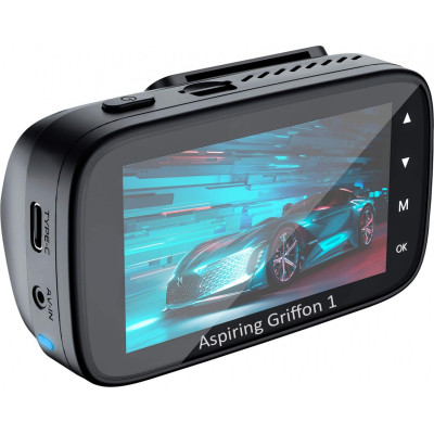 Відеореєстратор Aspiring Griffon 1 Dual 4K Speedcam Wi-Fi GPS (Aspiring Griffon 1 Dual, 4K, Speedcam, Wi-Fi, GPS) Вінниця - фото 2