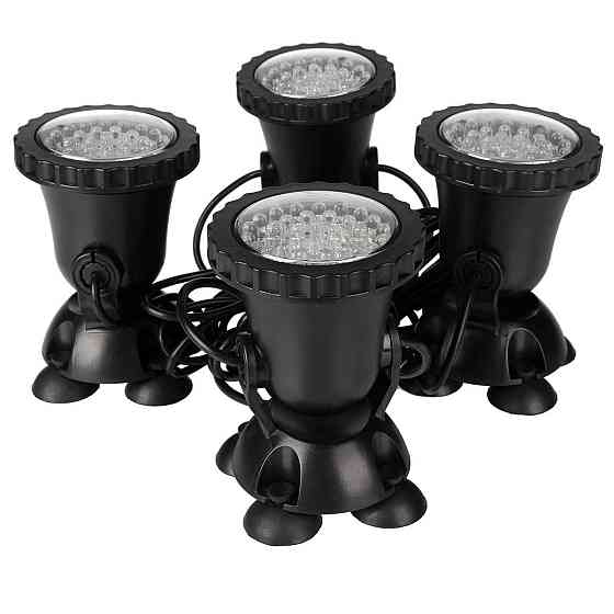Светильники для пруда RGB 4*36 Led Киев