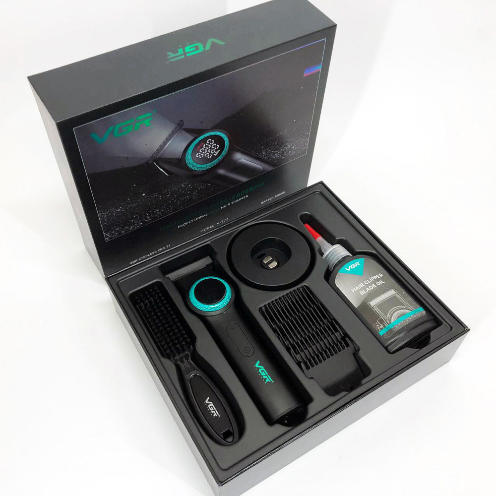 Машинка для стрижки окантовки VGR, Машинка для стрижки на акумуляторі акумуляторна MC-94 Івано-Франківськ - фото 10