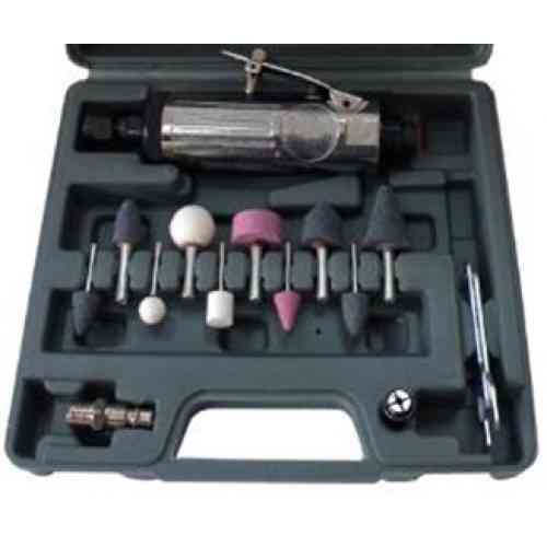 Зачисна пневмомашинка з комплектом шліфувальних каменів AIRKRAFT TP-201K Одеса