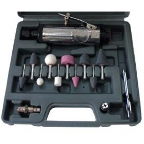 Зачисна пневмомашинка з комплектом шліфувальних каменів AIRKRAFT TP-201K Одеса - фото 1