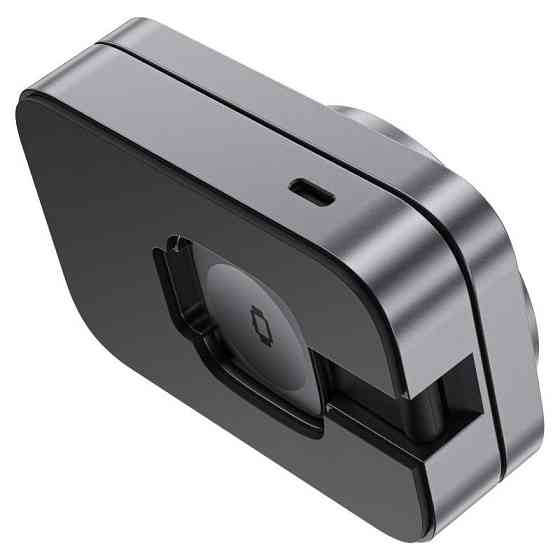 Беспроводная зарядка ACEFAST E22 3-в-1 серый металл Киев