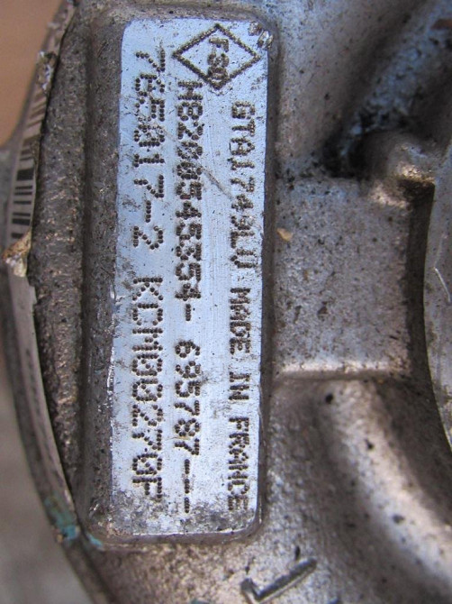 Турбіна Renault Megane 2.0 dci 2006-2010 (8200545354) Ковель - изображение 4