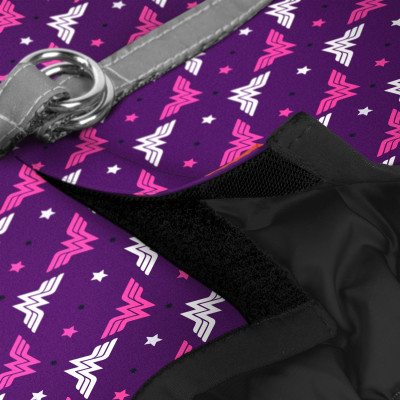 Шлея для собак WAUDOG Clothes з QR паспортом "Диво-жінка фіолет" XS1 (1001-4008) Вінниця - фото 3