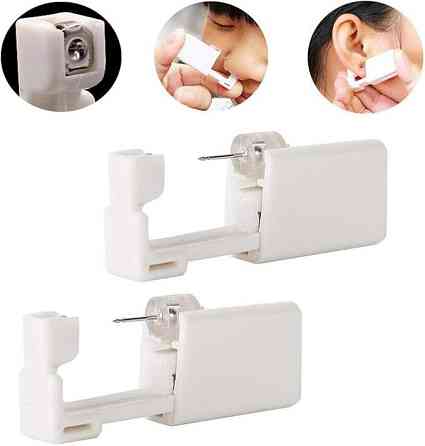 Пистолет для пирсинга ушей с сережкой в комплекте Киев