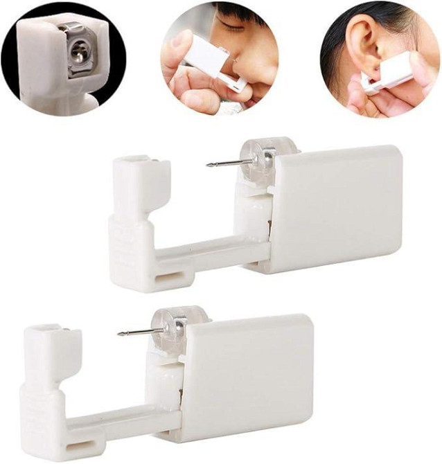 Пистолет для пирсинга ушей с сережкой в комплекте Киев - изображение 1