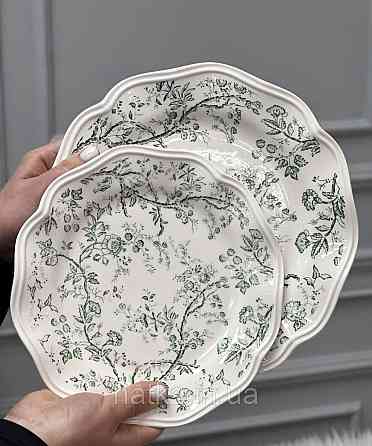 Тарілка порцеляна вінтажний стиль 27,3см "Мейстер" 102-1450 для дому та ресторанів Київ