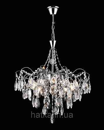Люстра подвесная хрустальная E2741/5, Хром Киев