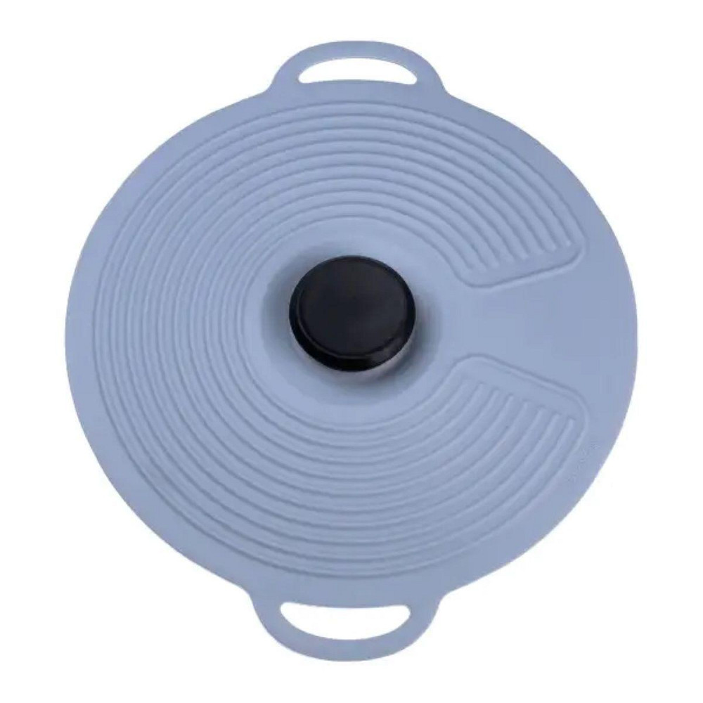 Багаторазова силіконова кришка для універсальна 32 х 28 см сіра HP34540L Київ - фото 1