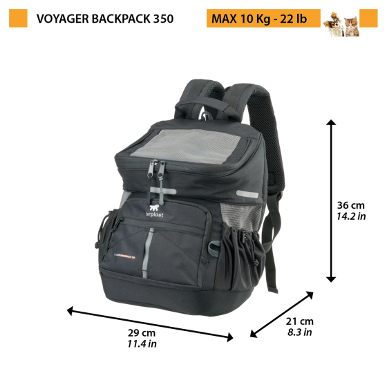 Рюкзак-переноска для маленьких собак і котів Ferplast Voyager Backpack (Ферпласт Вояєр Бекпек) Запоріжжя