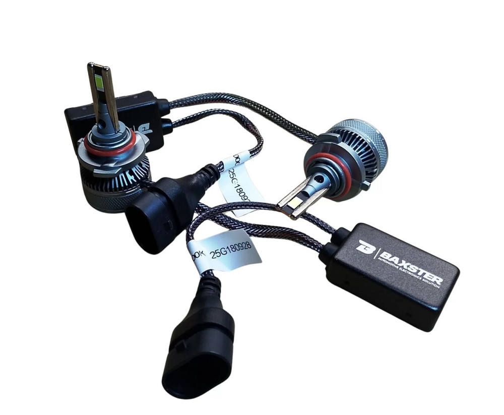 Комплект світлодіодних ламп BAXSTER PL Power Light HB4 9006 (P22d) Canbus 6000K 12V Харків - фото 1