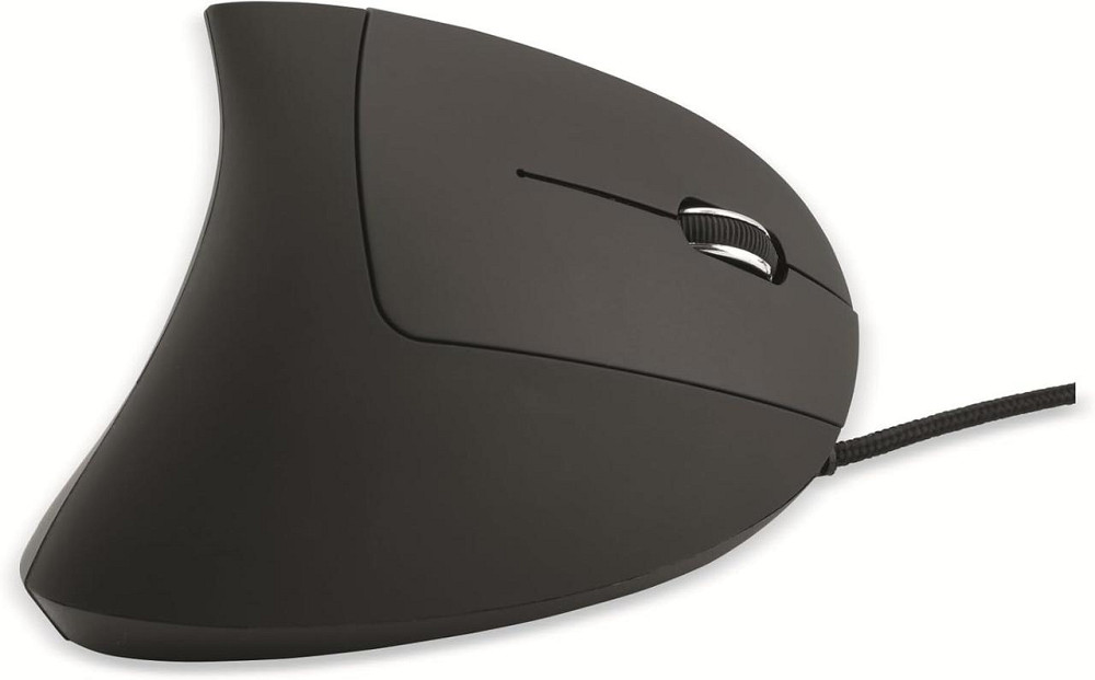 Миша MediaRange Ergonomic PC Mouse чорна вертикальна 6 кнопок оптична DPI 800/1200/1600 USB 2.0 ергономічна Київ - фото 2