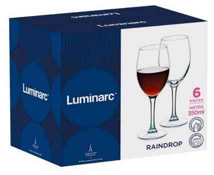 Набір келихів Luminarc Raindrop, 6х450 мл (Q5488) (6887050) Київ