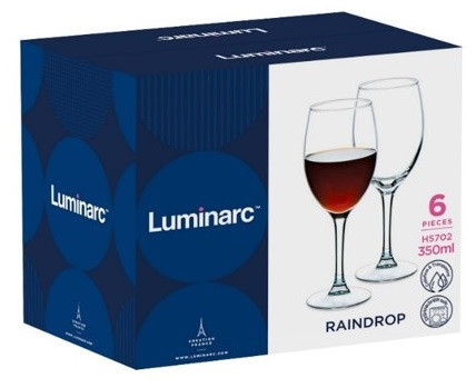 Набір келихів Luminarc Raindrop, 6х450 мл (Q5488) (6887050) Київ - фото 2