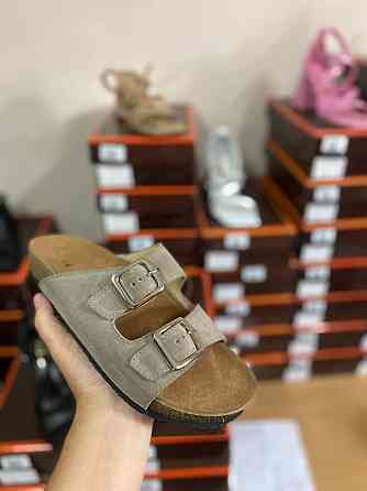 SEE SEVEN Шльопанці жіночі SEE SEVEN 1698 сірі (літо, замша натуральна) (5585) Коломия