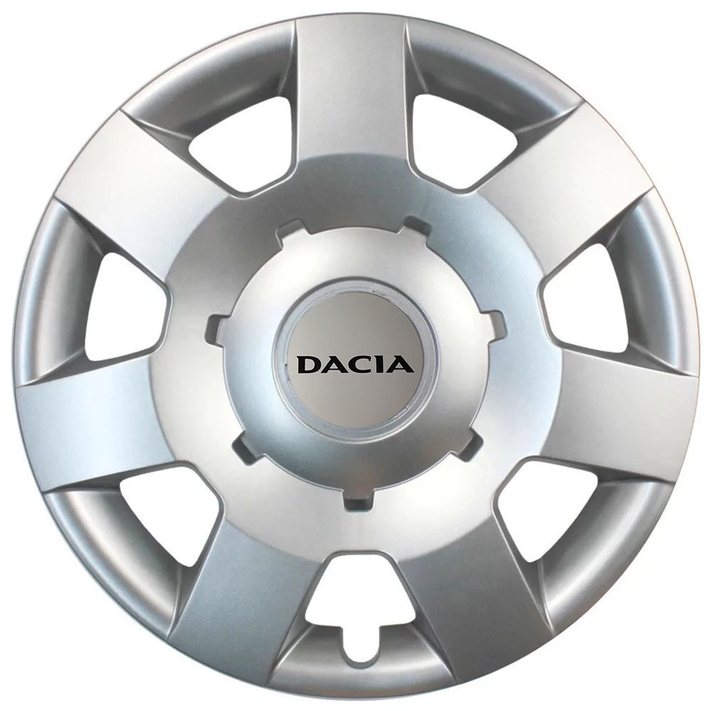 Автомобільні модельні ковпаки R14 Dacia 219 4шт, SJS, сріблясті Київ - фото 1