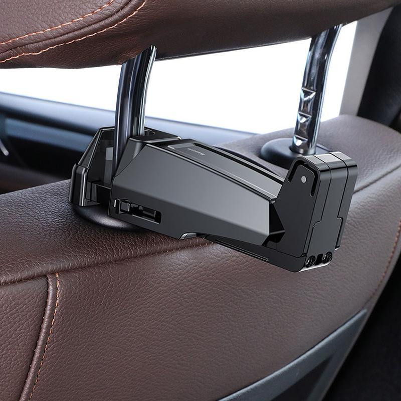 Автомобильный держатель для телефона Baseus Backseat Vehicle Phone Holder Hook Black Одесса - изображение 8