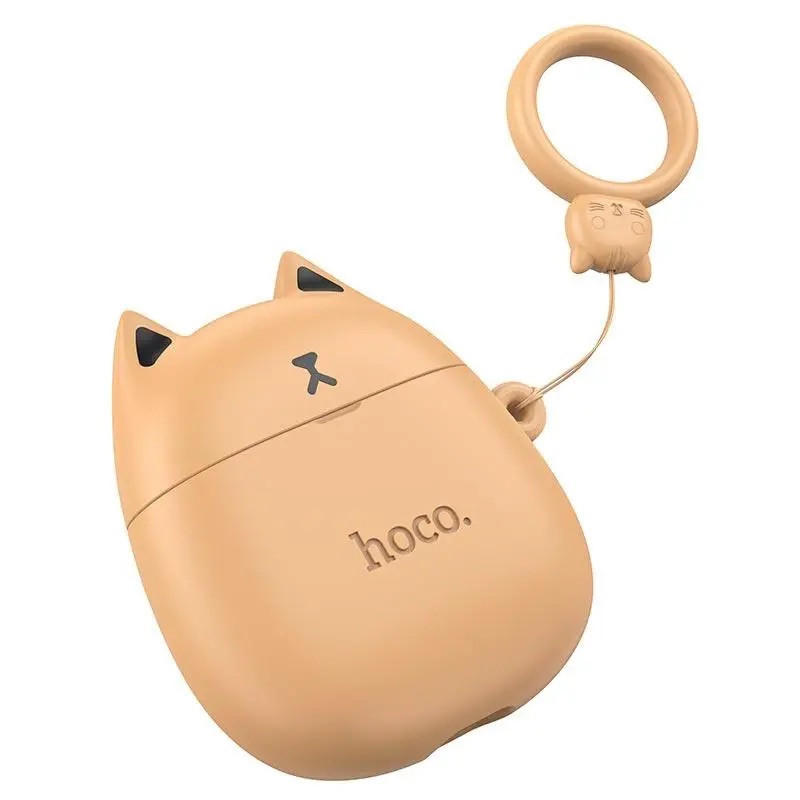 Бездротові навушники HOCO EW45 True wireless stereo headset Caramel Cat Київ - фото 4