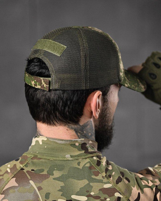 Тактична бейсболка сітка хижак ДЛ6460 Одеса - фото 3