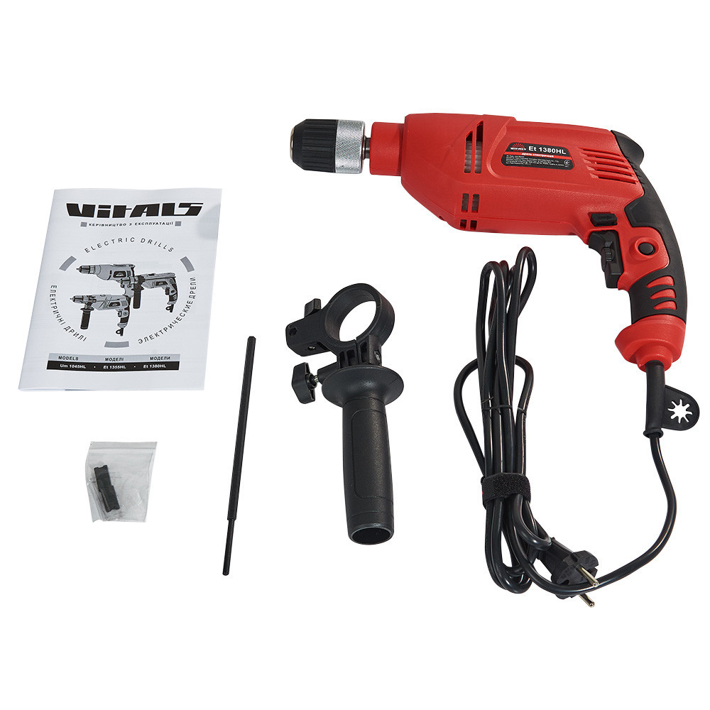 Дрель электрическая Vitals Master Et1380HL Харьков - изображение 7