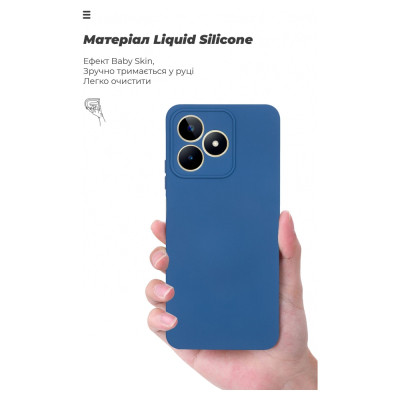 Чехол для мобильного телефона Armorstandart ICON Case Realme C51/C53 NFC Camera cover Dark Blue (ARM71023) Винница - изображение 7