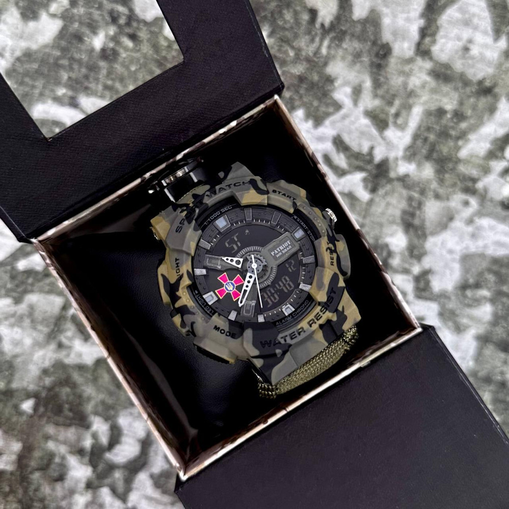 Patriot 005CMGRSU ЗСУ Зелений камуфляж Паракордовий ремінець Army Green + Коробка. SBR Киев - изображение 4