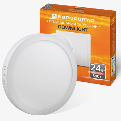 Світильник точковий Євросвітло LED-SR-300-24 6400К Вінниця - фото 1
