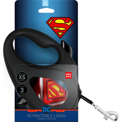 Поводок для собак WAUDOG R-leash "Супермен Лого" S до 15 кг 5 м (8124-1012-01) Винница - изображение 3