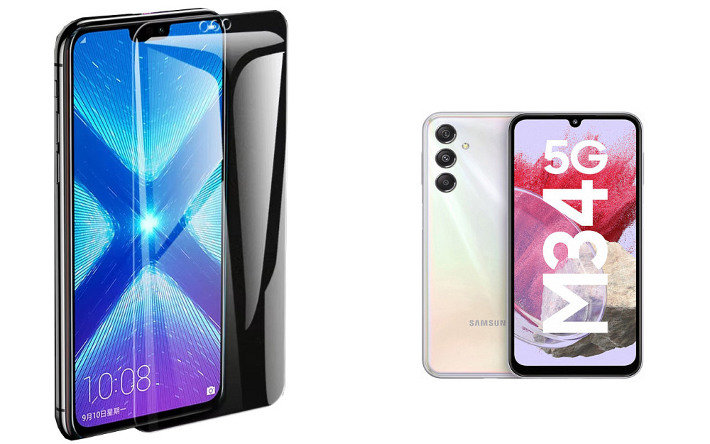 Защитное стекло NeoGlass для Samsung Galaxy M34 – ультрапрозрачное и устойчивое Киев - изображение 2