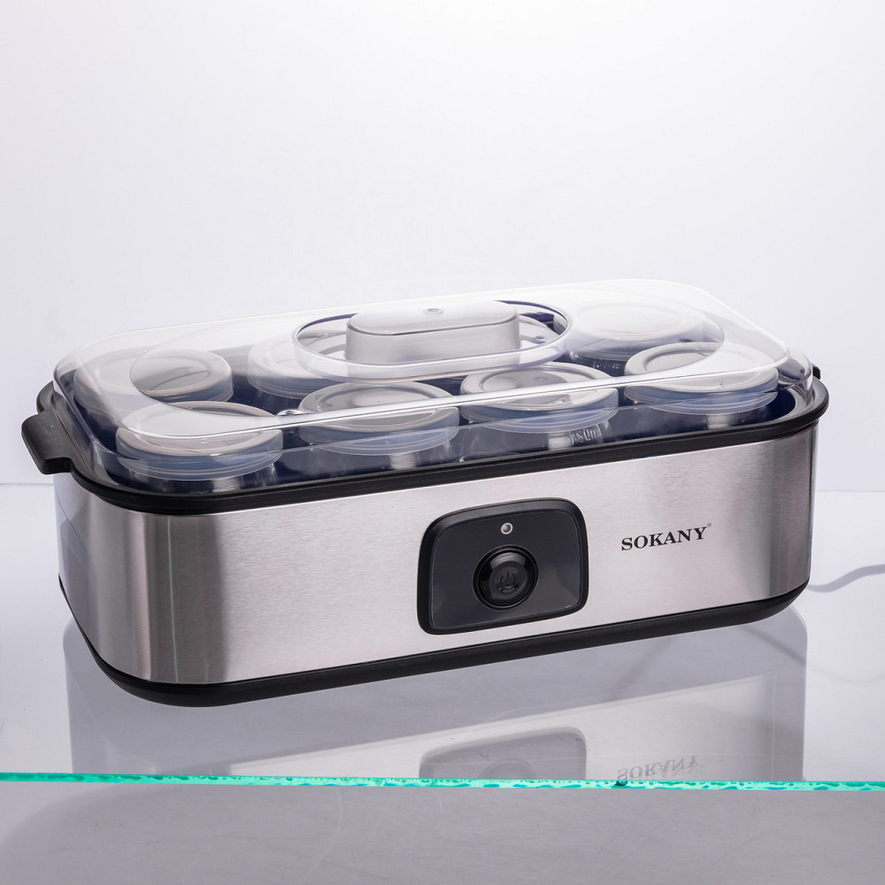 Йогуртница электрическая на 8 баночек по 180 (мл) 20 Вт SK-08109 Киев - изображение 6