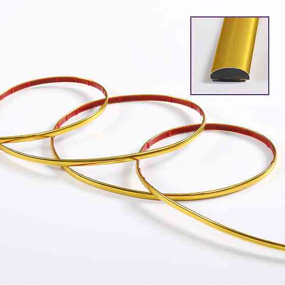 Золотой декоративный молдинг 3 метра Киев