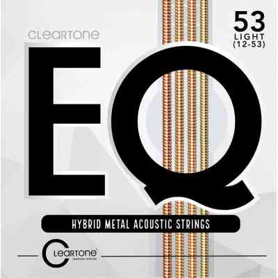 Струни для гітари Cleartone EQ Hybrid Metal Acoustic Light (12-53) (7812) Вінниця