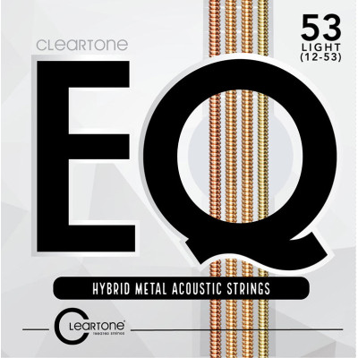 Струны для гитары Cleartone EQ Hybrid Metal Acoustic Light (12-53) (7812) Винница - изображение 1