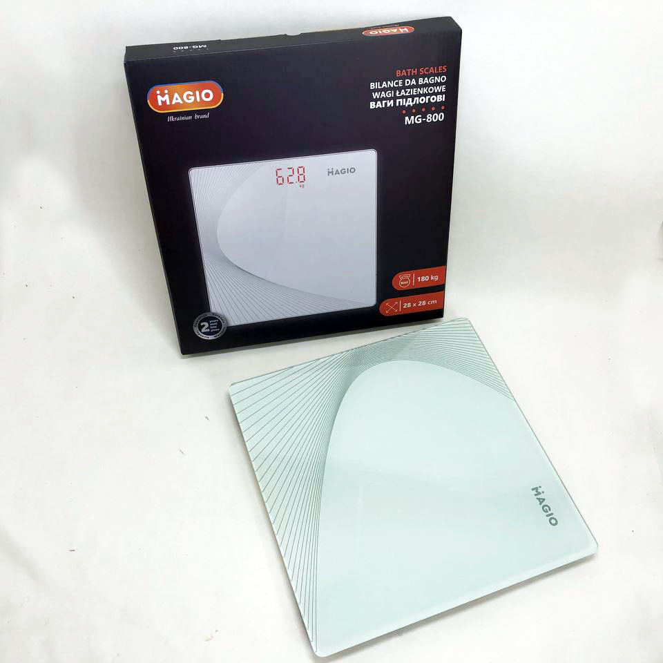Ваги для контролю загальної ваги Magio MG-800, Практичні ваги для зважування Точні тіла FN-12 Львів - фото 1