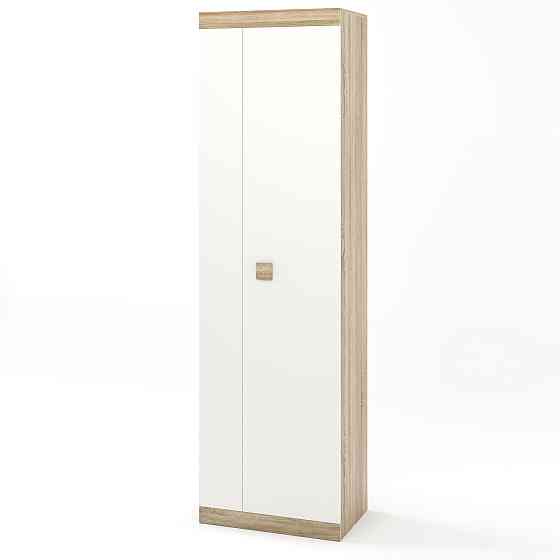 Шкаф распашной Эверест Соната-600 дуб сонома + белый (DTM-2307) Днепр