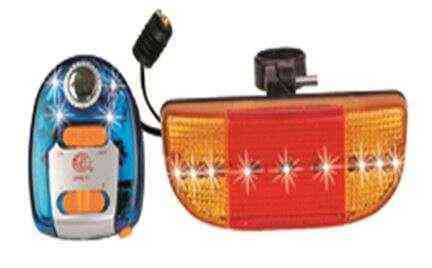 Фонари велосипеда (в сборе)   (комплект, перед/зад, LED)   (mod:JY-107B) Мукачево