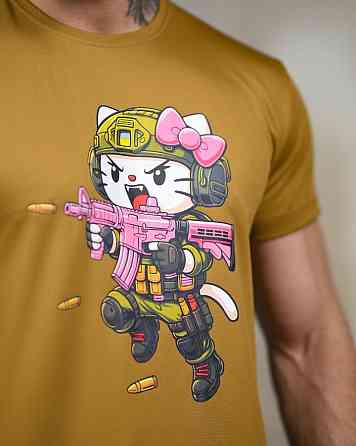 Тактична футболка SELION warrior coyot ТР6765 Одеса